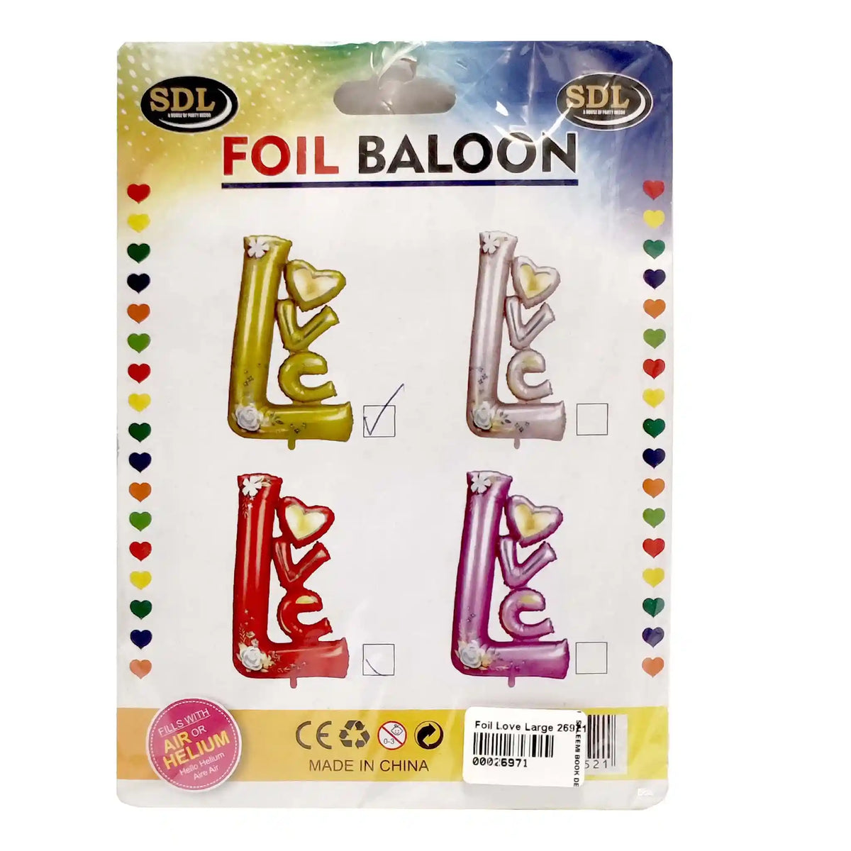 Foil Love Large - Saleemi Book Depot in pakistan