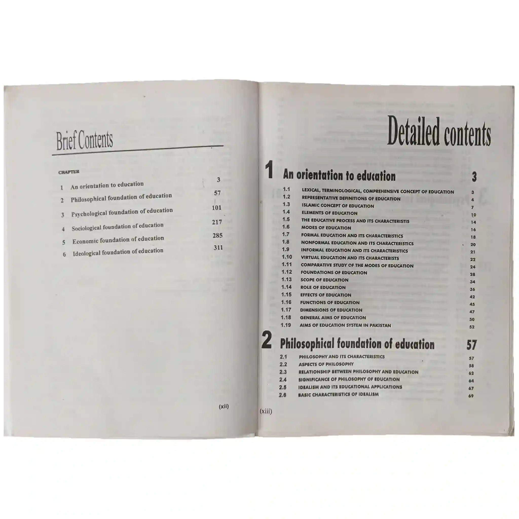 Foundations of Education Maqbool Ahmad - Saleemi Book Depot 