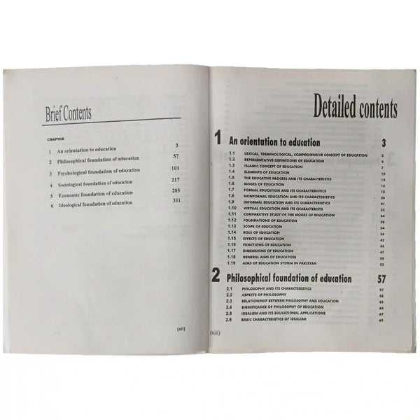 Foundations of Education Maqbool Ahmad - Saleemi Book Depot 