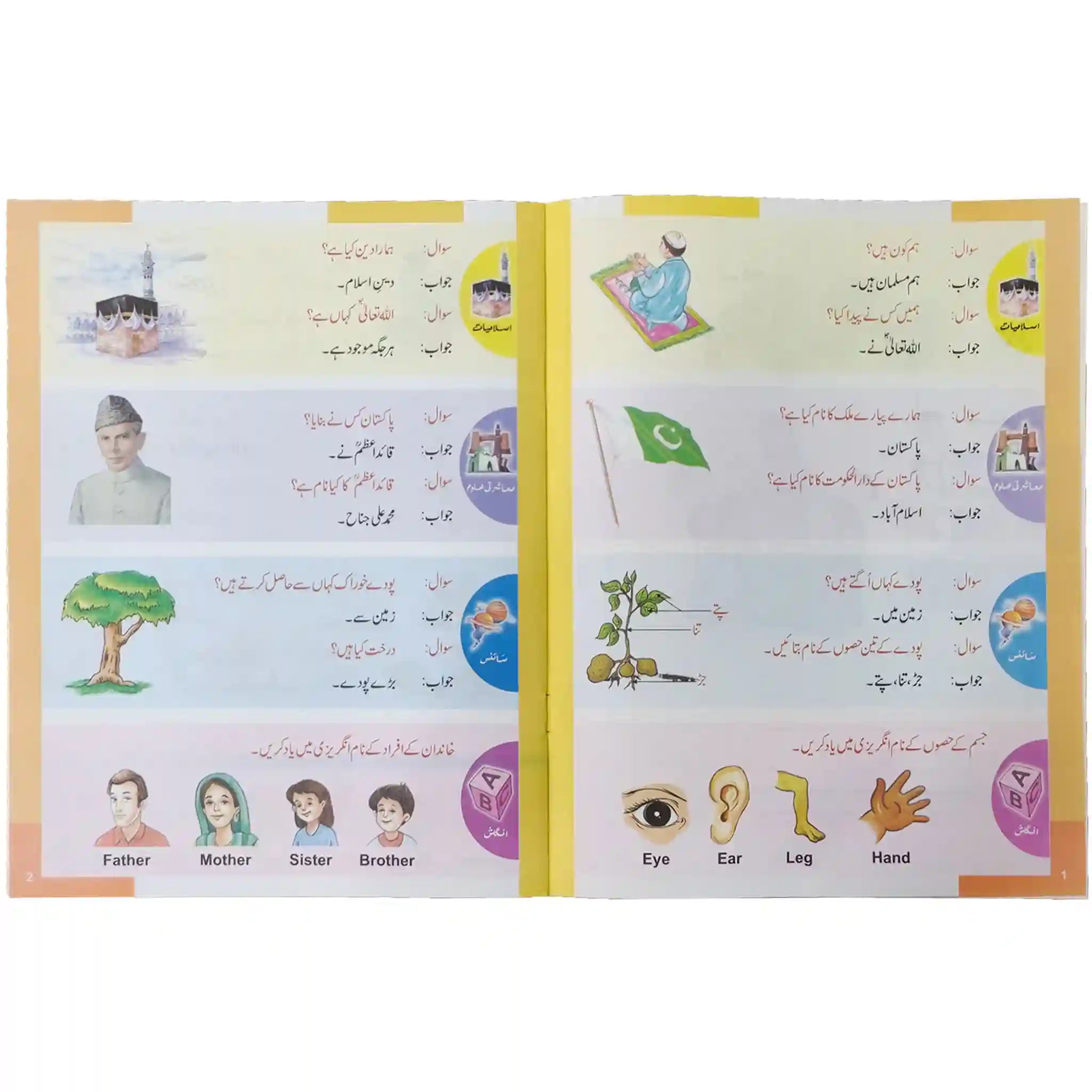 General Knowledge Basic Urdu 1A130 AlBakio - Saleemi Book Depot in pakistan