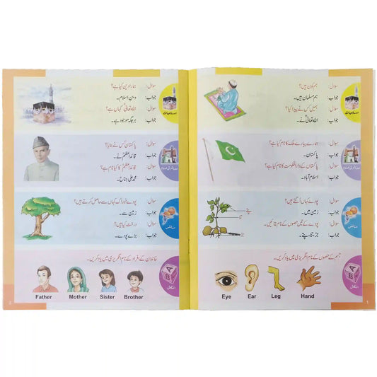 General Knowledge Basic Urdu 1A130 AlBakio - Saleemi Book Depot in pakistan