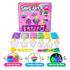 Glitter & Glow Fairytale Sand Art Kit