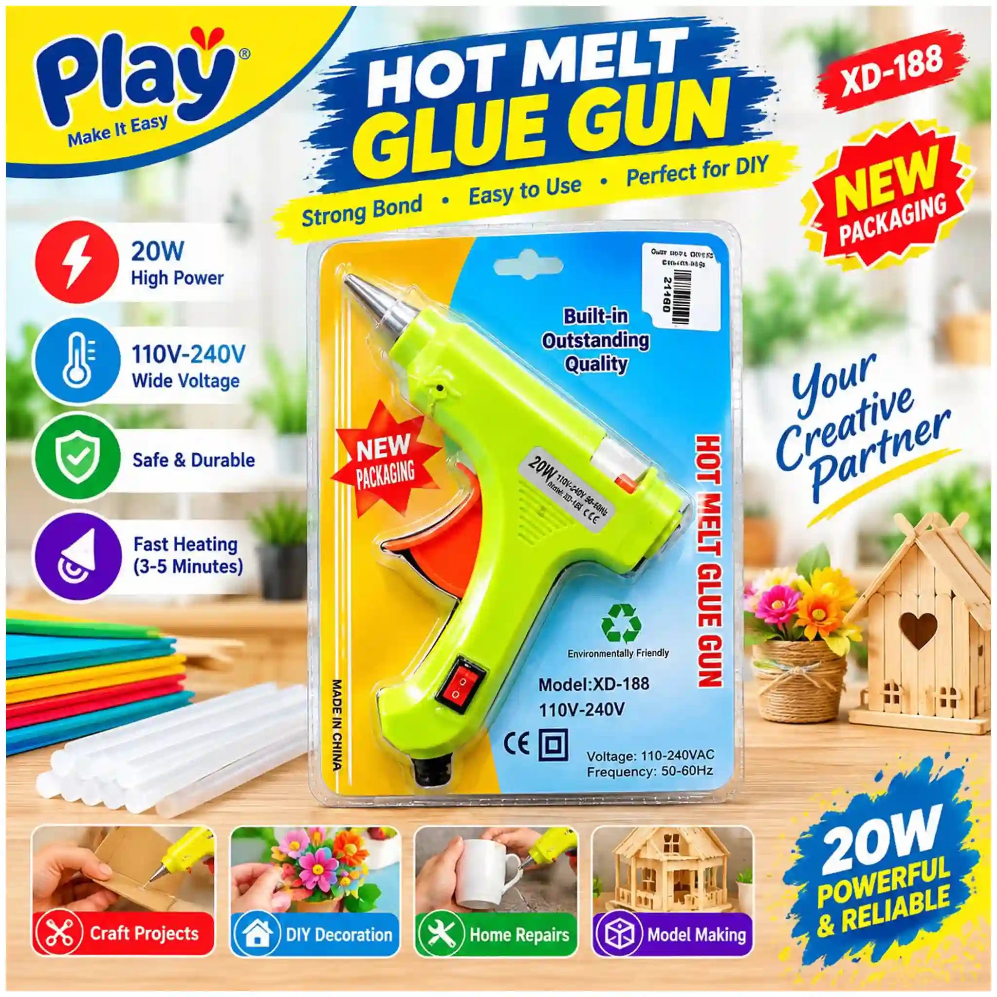 Glue Gun Small 20W JS201