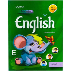 Gohar English KG 1 Polo Series SRM - Saleemi Book Depot 