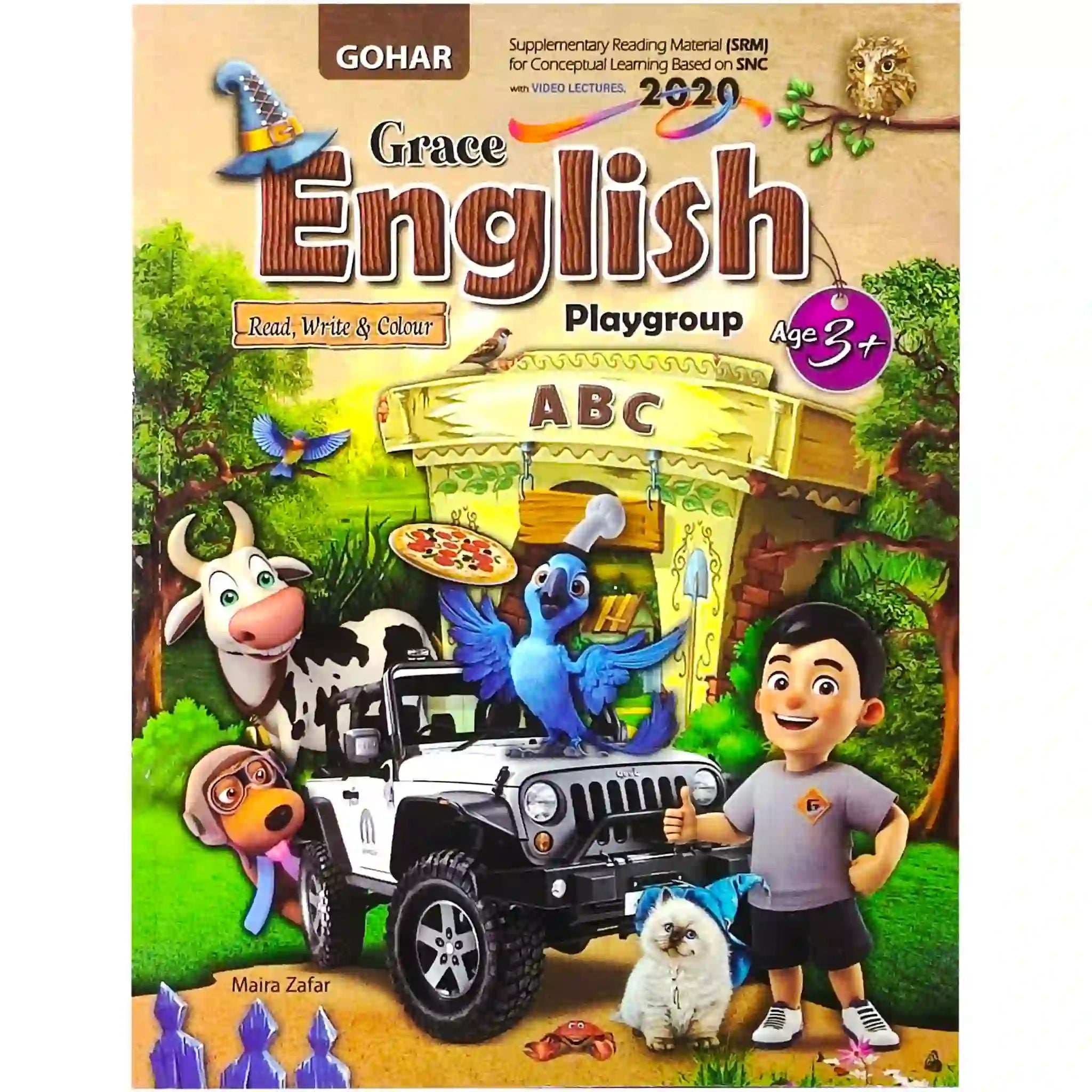 Gohar Grace English Playgroup SRM Pre 1 3+ - Saleemi Book Depot 