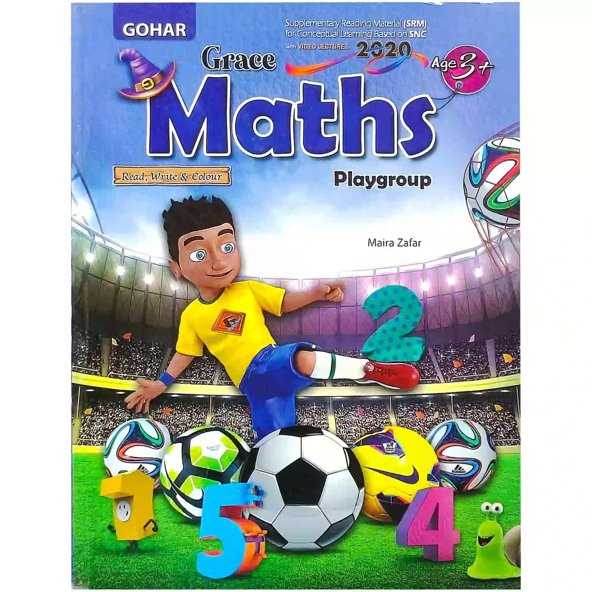 Gohar Grace Math Playgroup SRM Pre 1 3+ - Saleemi Book Depot 