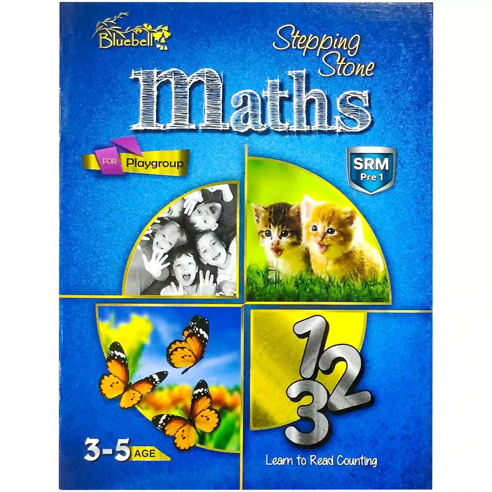Gohar Math Playgroup Steping Stone BlueBell SRM - Saleemi Book Depot 