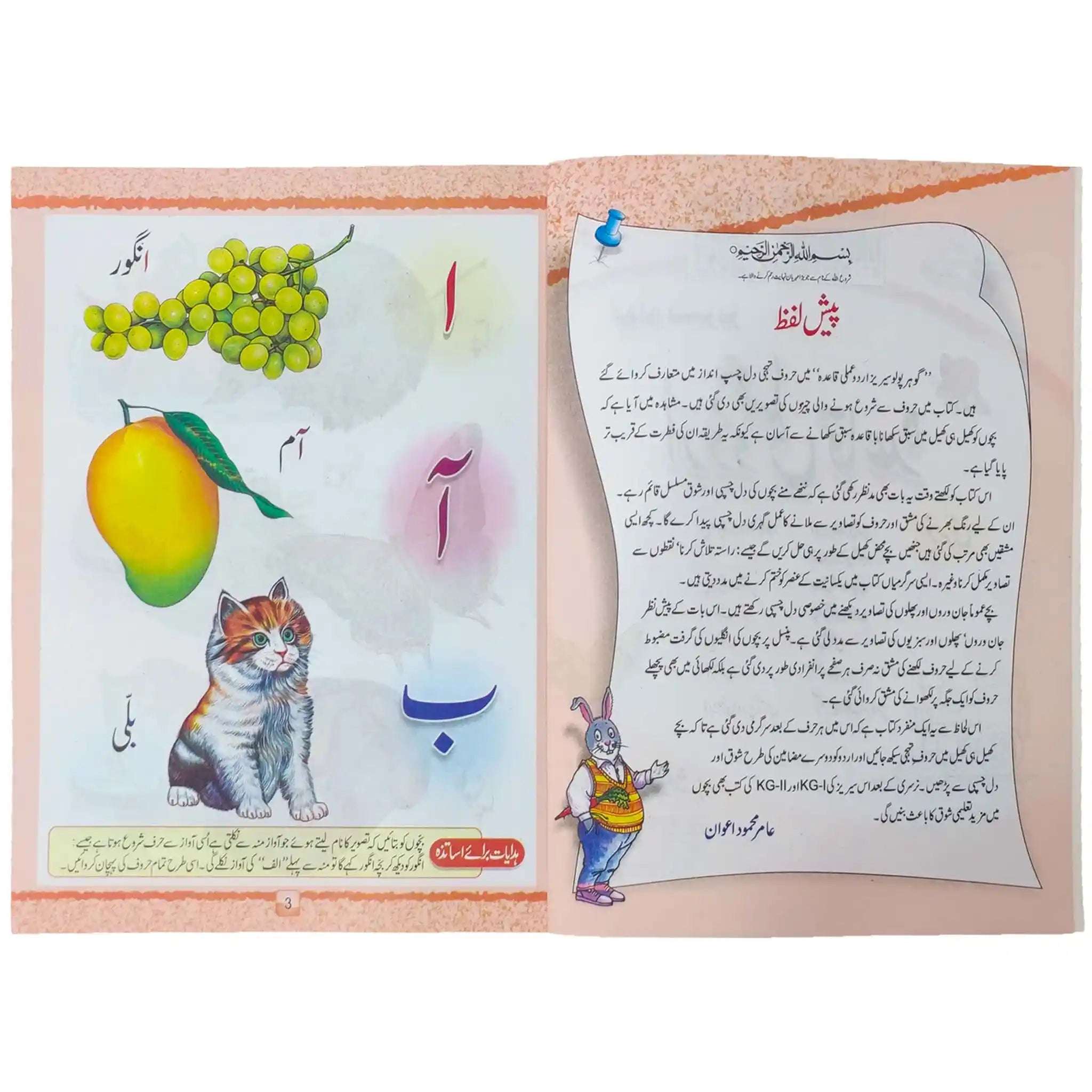 Gohar Urdu Amli Qaida Nursery Pre 1 Polo Series Skylark SRM - Saleemi Book Depot 