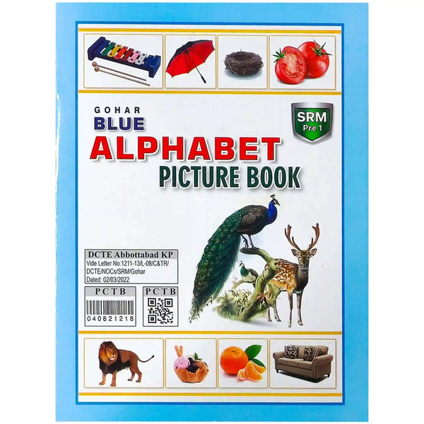Gohar Blue Alphabet Picture Book