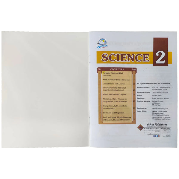Gohar Science Book 2 Skylark