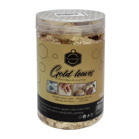 Gold Leaves 10G Beautiful Flakes for Crafts - Saleemi Book Depot in pakistan