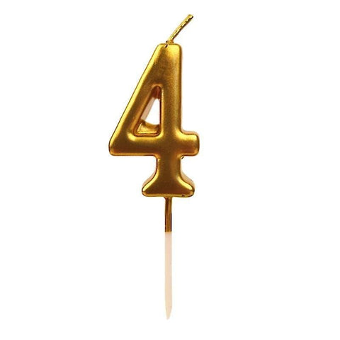 Golden Birthday Cake Age Topper Candle - Saleemi Book Depot in pakistan