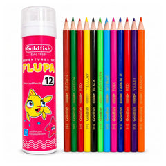 Goldfish Flupa Full Size 12 Colour Pencil 12P Tin