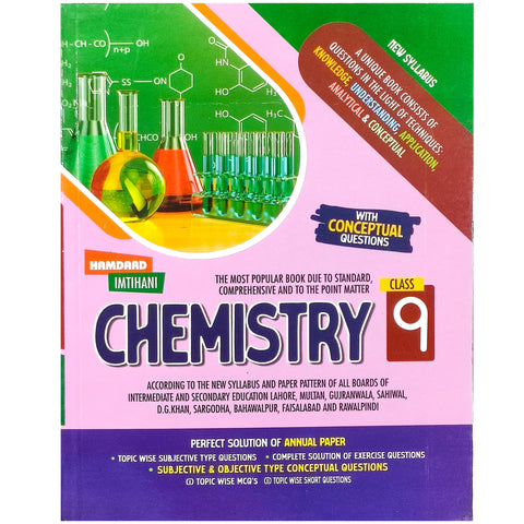 Hamdard Chemistry Guide 9Em IE903 - Saleemi Book Depot in pakistan