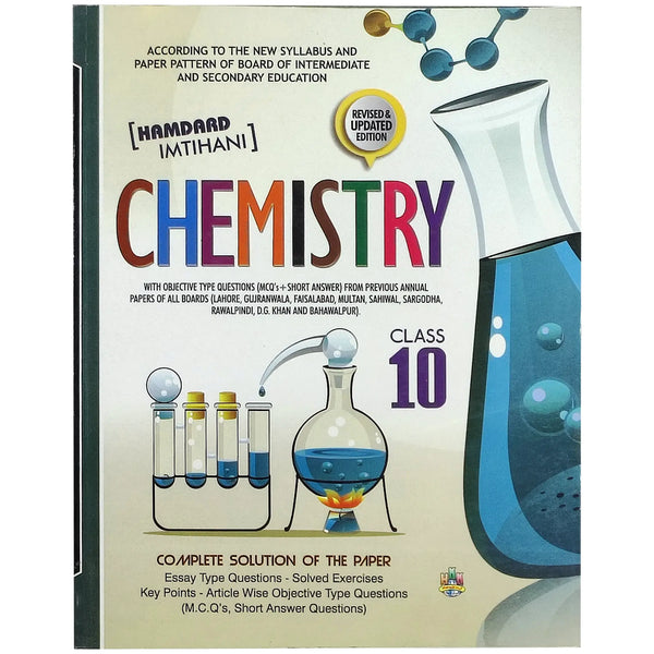 Hamdard Chemistry Guide 10Em IE1003 - Saleemi Book Depot