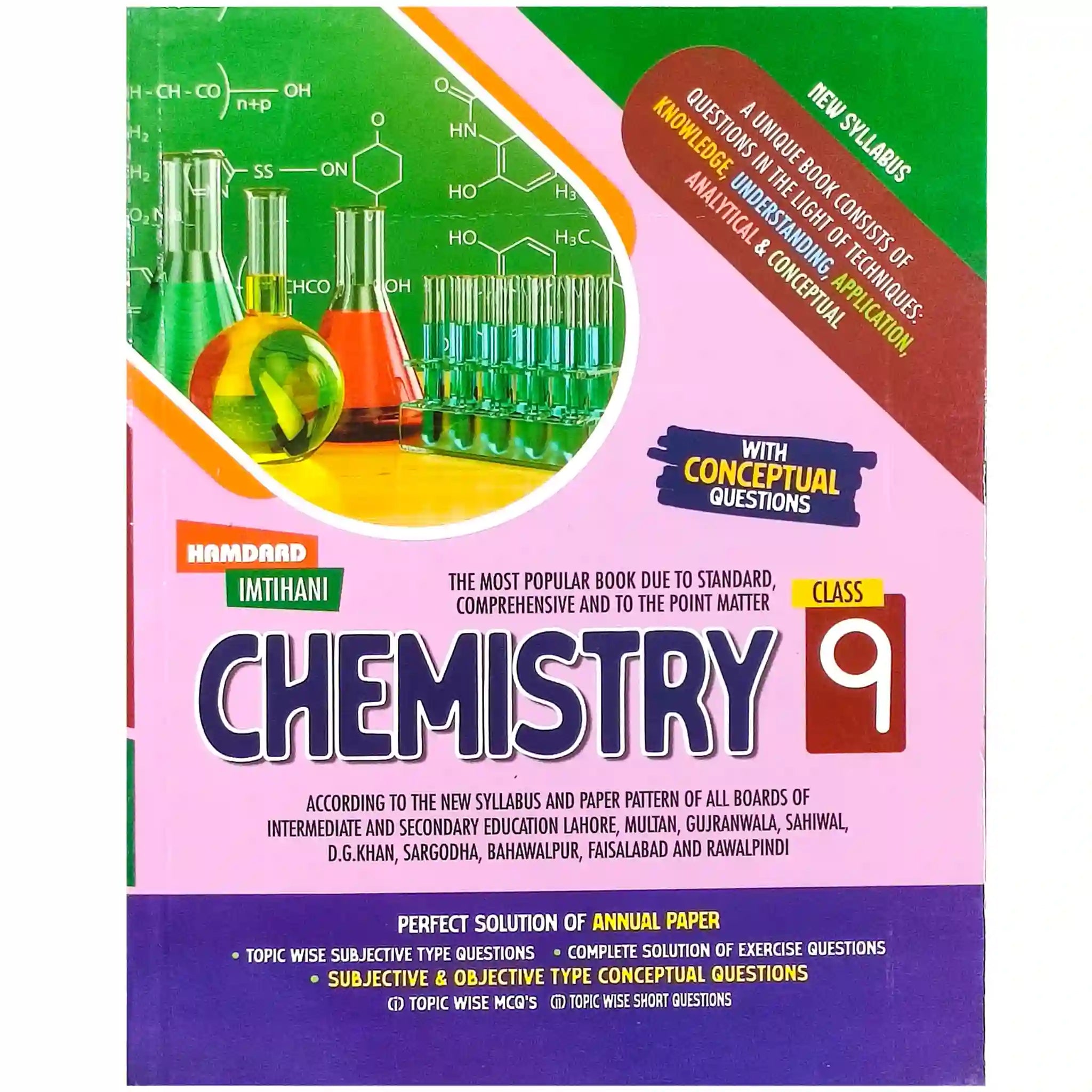 Hamdard Chemistry Guide 9Em IE903