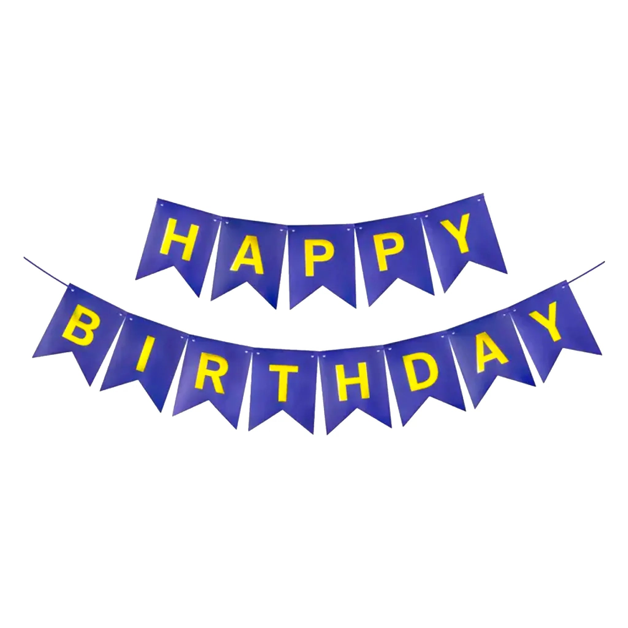 happy birthday flag banner