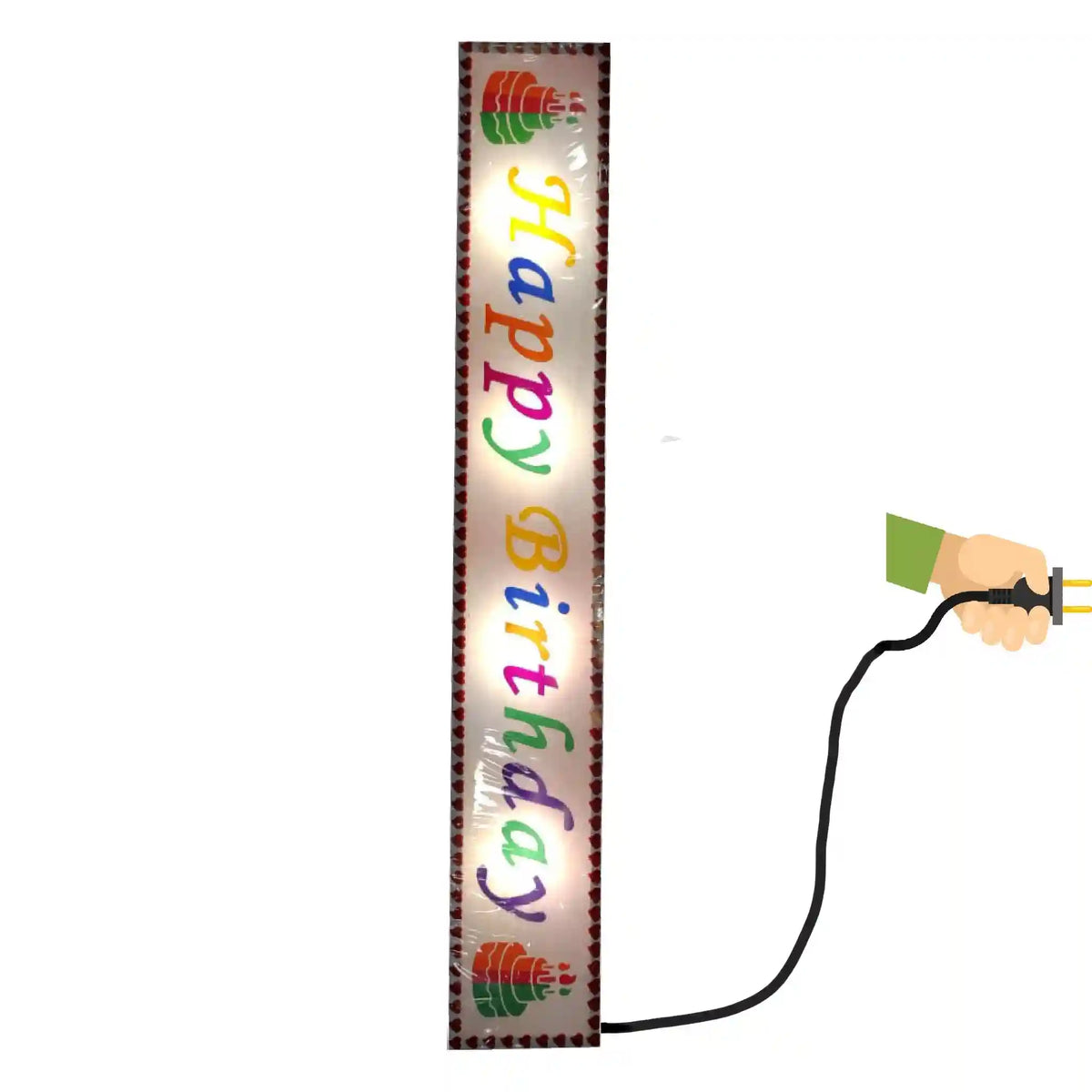 Happy Birthday LED Board - Saleemi Book Depot in pakistan