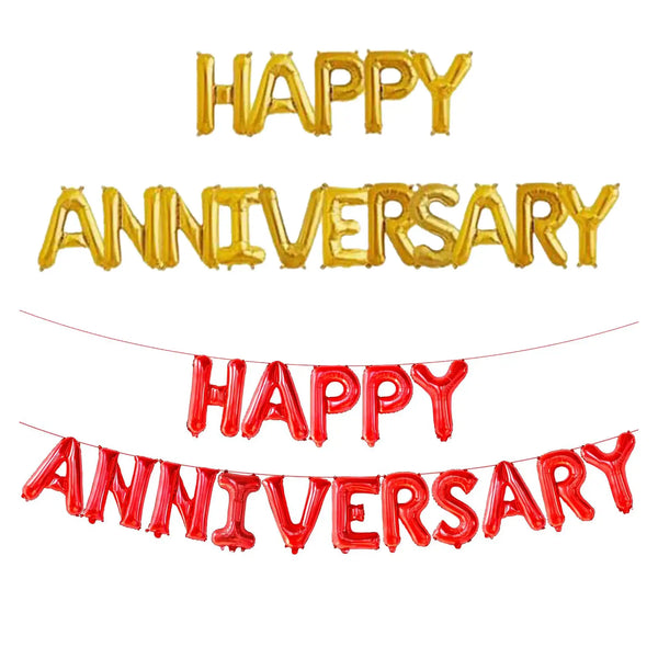 Happy Anniversary Balloons