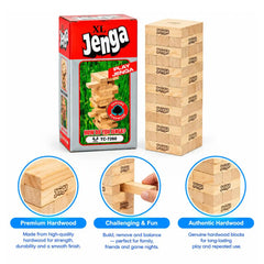 Hasbro Gaming Jenga Tower Wooden Blocks Game