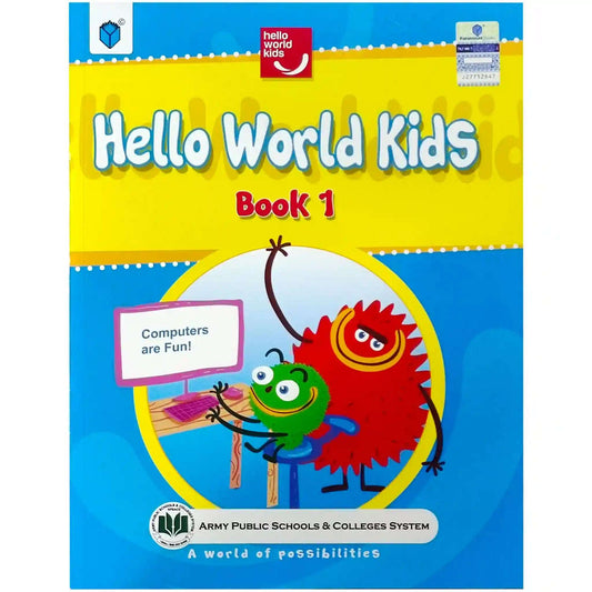 Hello World Kids Book 1 APS - Saleemi Book Depot 
