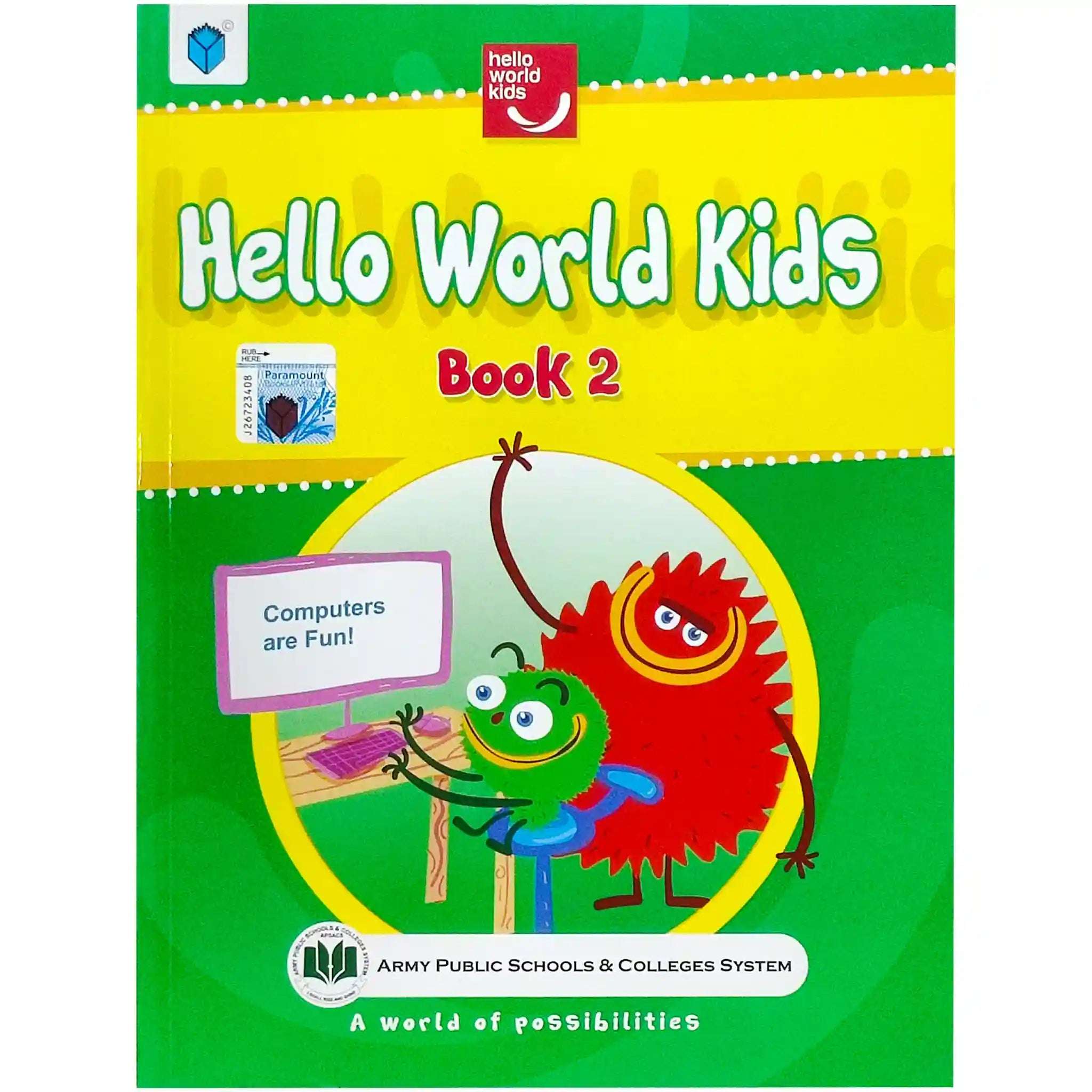Hello World Kids Book 2 APS - Saleemi Book Depot 