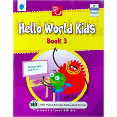 Hello World Kids Book 3 APS - Saleemi Book Depot 