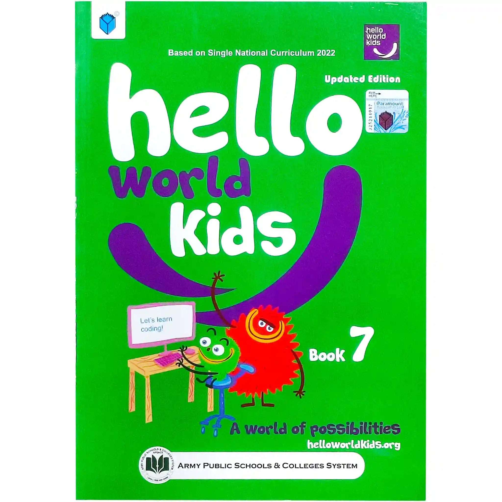 Hello World Kids Book 7 APS - Saleemi Book Depot 
