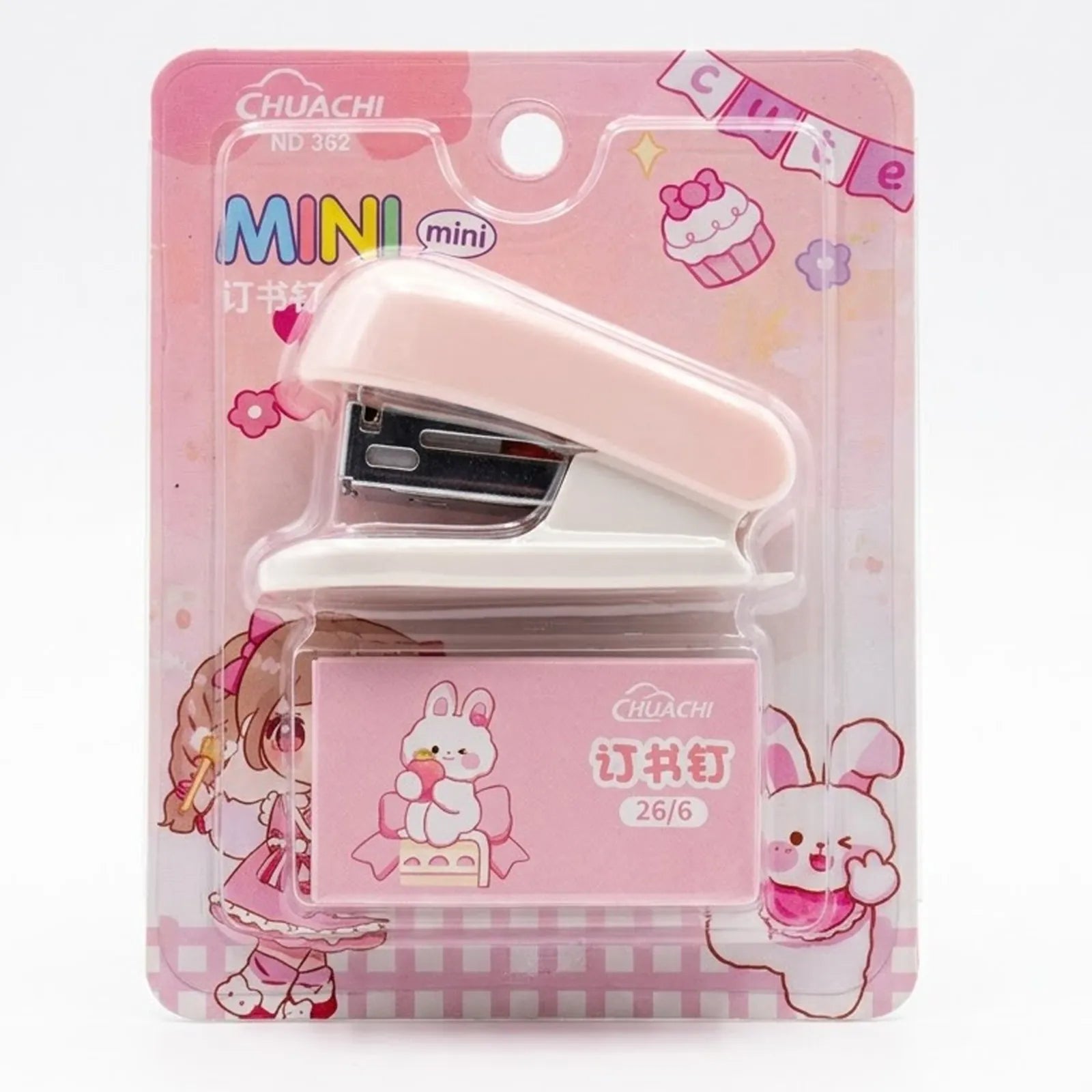 Huachi Mini Stapler Set 362 - Saleemi Book Depot in pakistan