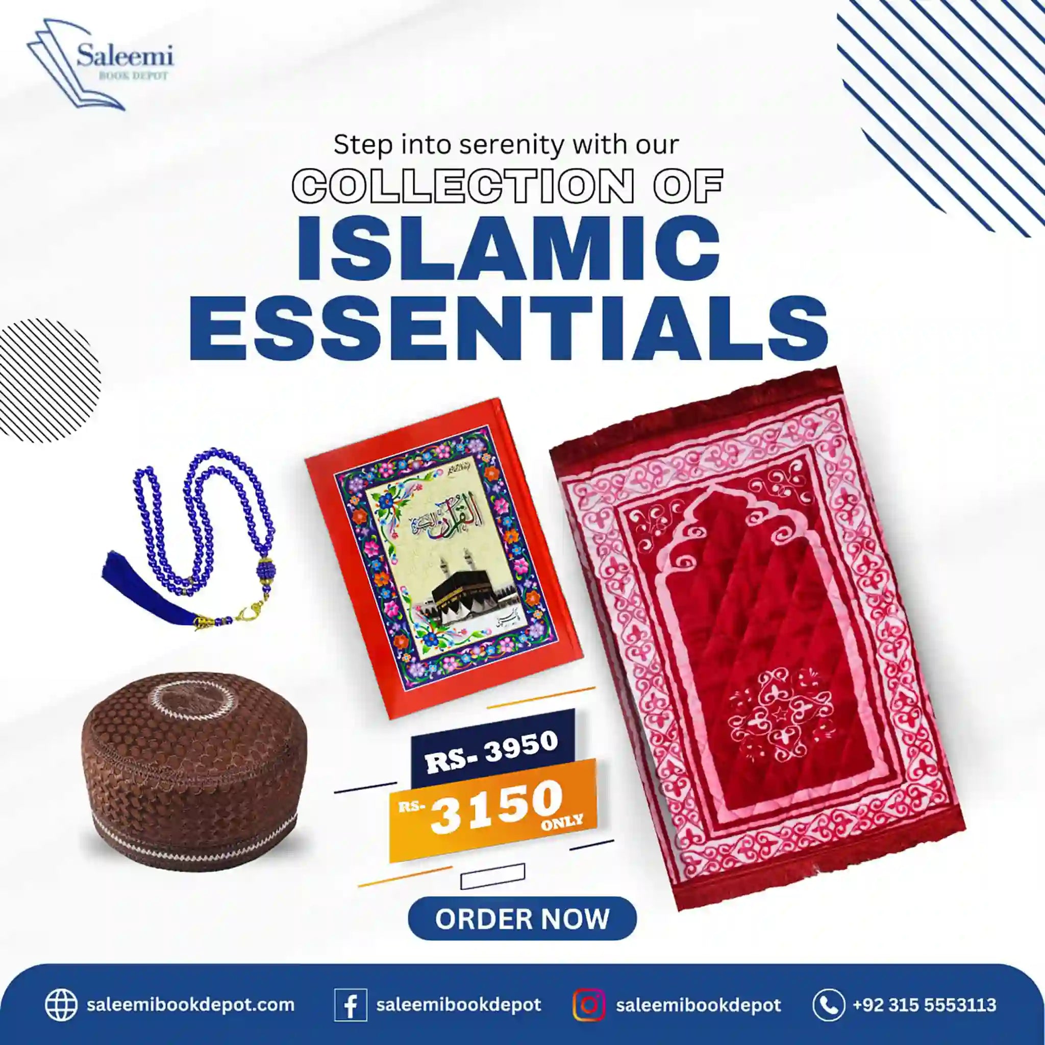 Islamic Essentials 4pcs Deal No5 - Saleemi Book Depot in pakistan