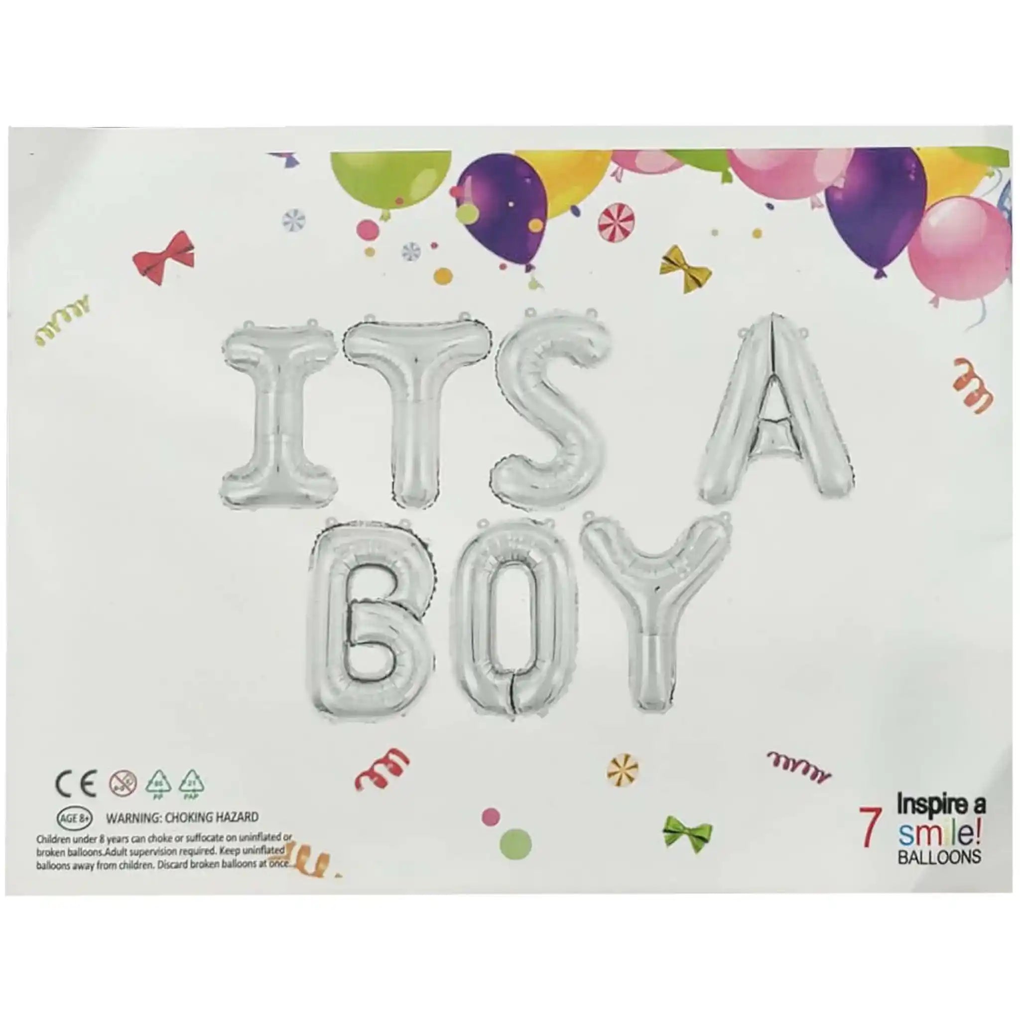 Its A Boy"Balloons Golden Foil Balloons - Saleemi Book Depot in pakistan
