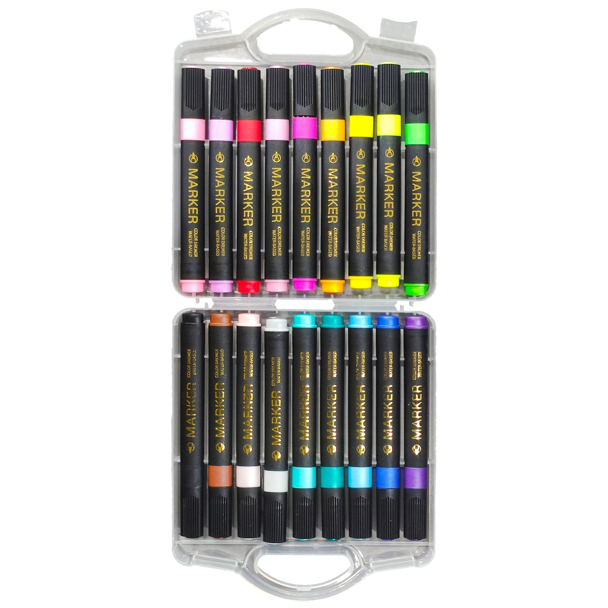 Jumbo Water Colour Marker Pen 18pcs TD8299-18 - Saleemi Book Depot 