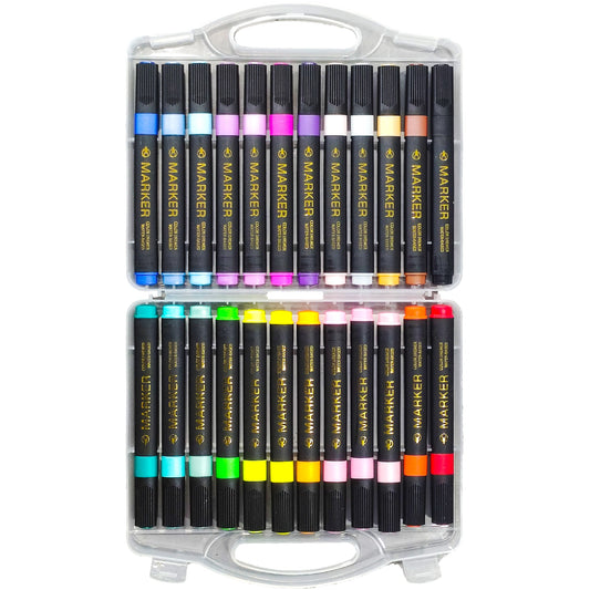 Jumbo Water Colour Marker Pen 24PCS TD8299-24 - Saleemi Book Depot 