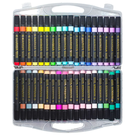 Jumbo Water Colour Marker Pen 36pcs TD8299-36 - Saleemi Book Depot 