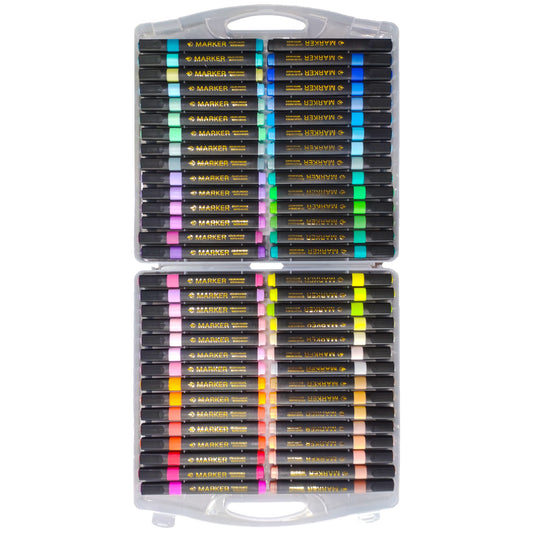 Jumbo Water Colour Marker Pen 60PCS TD8299-60 - Saleemi Book Depot 