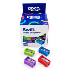 KIDCO Swift Pencil Sharpeners 50Pcs Box