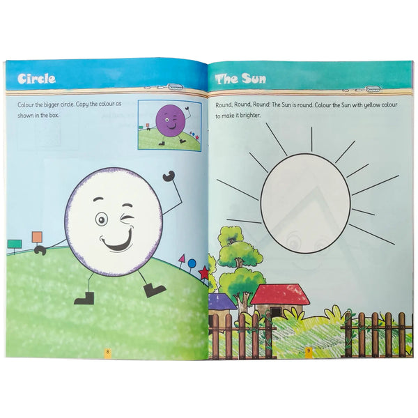 KIds Drawing Book 3+ age Atlantic Kids 8179 - Saleemi Book Depot in pakistan