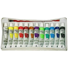 Keep Smiling Acrylic Colours 12pcs Pack 12ml Tube - Saleemi Book Depot in pakistan