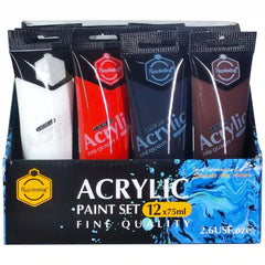 Keep Smiling Acrylic Paint Fine Quality A-75-12 - Saleemi Book Depot in pakistan