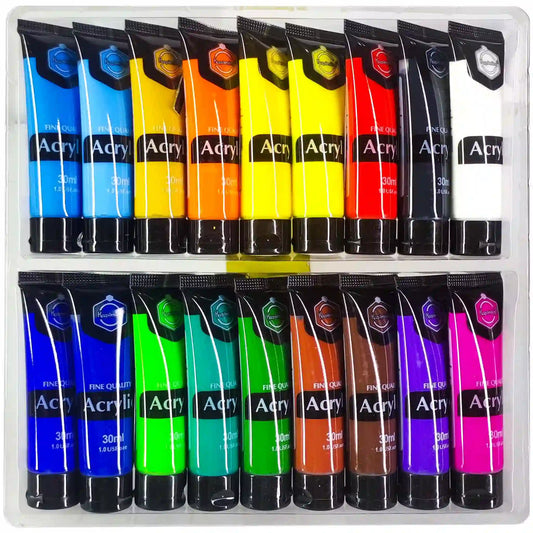 Keep Smiling Acrylic Paint Set 36Pcs B4030-36 - Saleemi Book Depot in pakistan