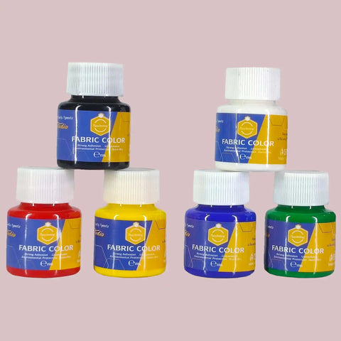 Keep Smiling Fabric Color Paint 7256F 8pcs - Saleemi Book Depot in pakistan