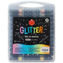 Keep Smiling Glitter Tip Markers 24PCS 48 Colors GTM24 - Saleemi Book Depot 