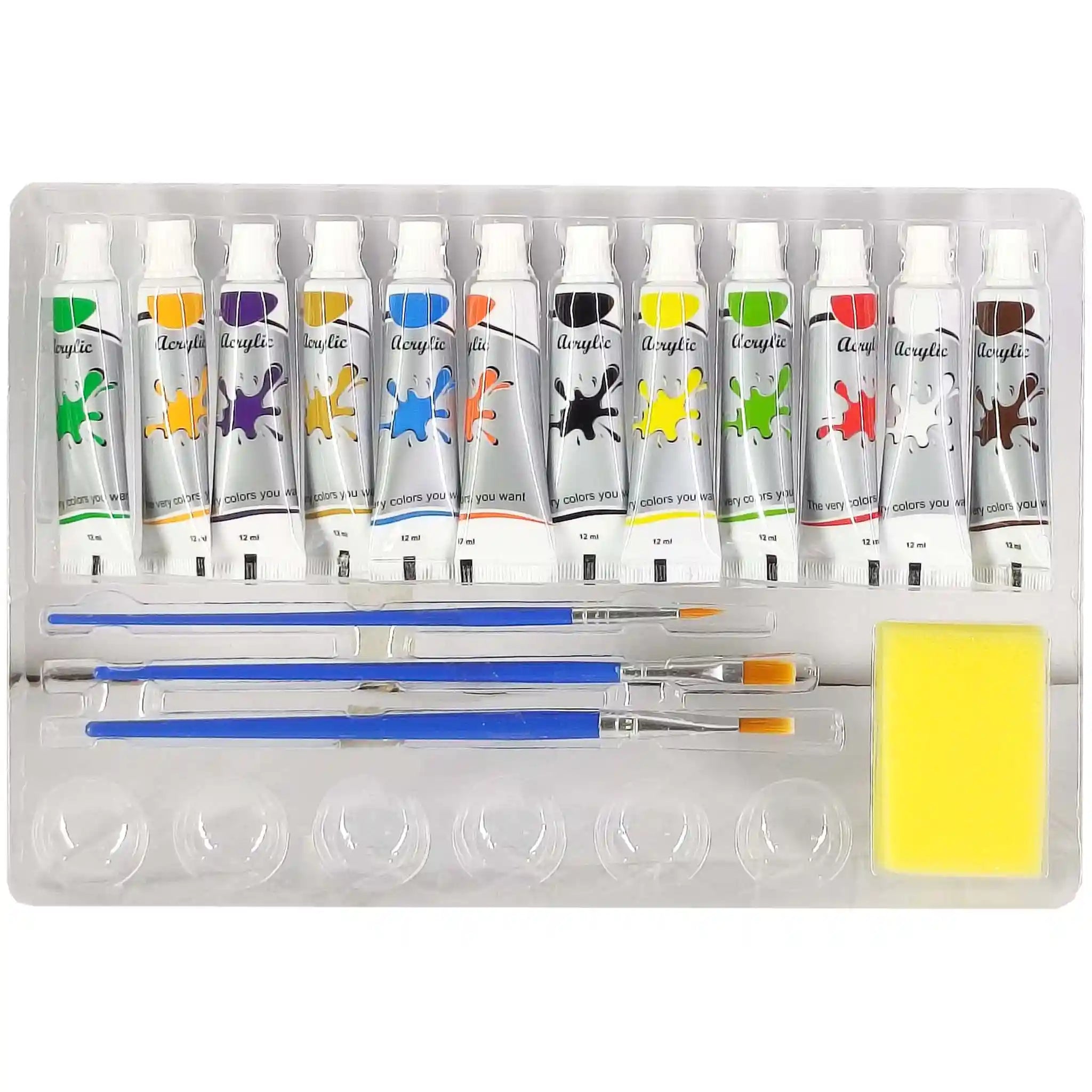 KeepSmiling Acrylic 12 Color HS7012A - Saleemi Book Depot in pakistan