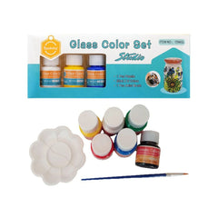 Keep Smiling Glass Color Set Of 6 Color 25ml (7256GL)