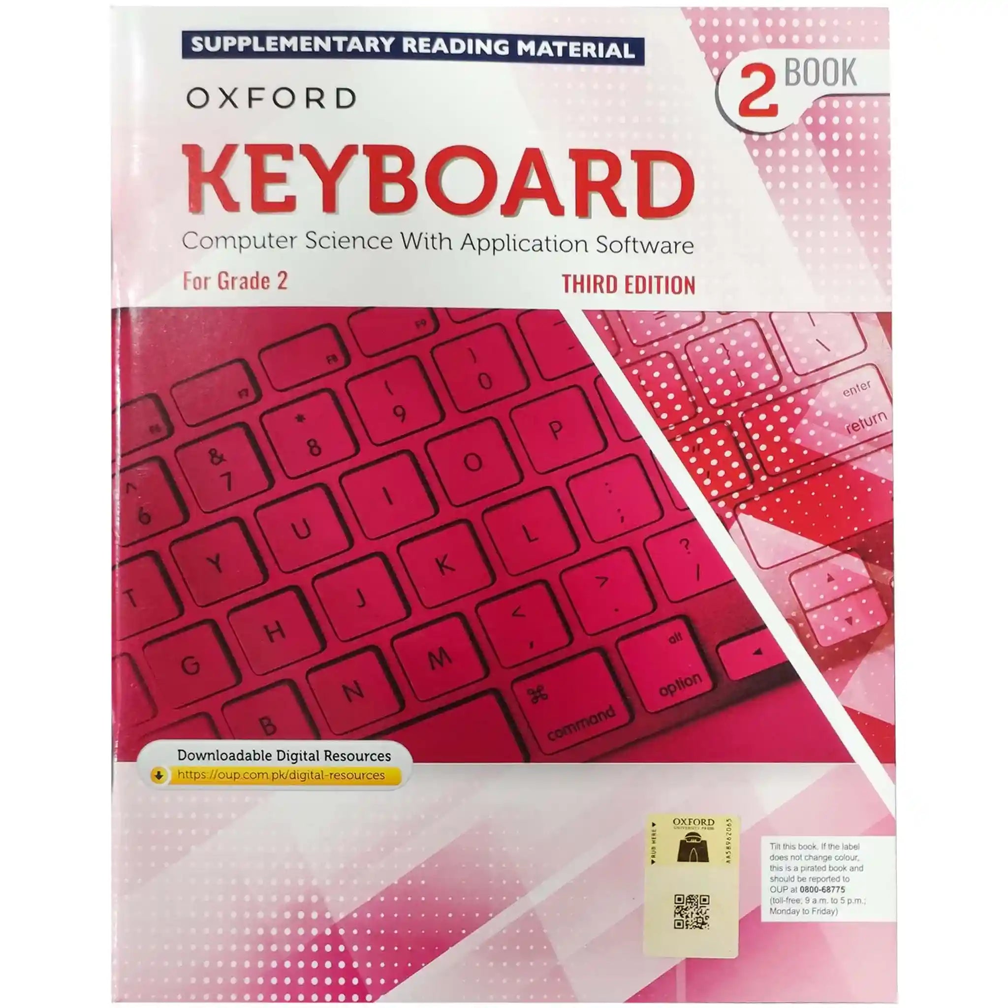 Keyboard Computer Book 2 Oxford - Saleemi Book Depot in pakistan