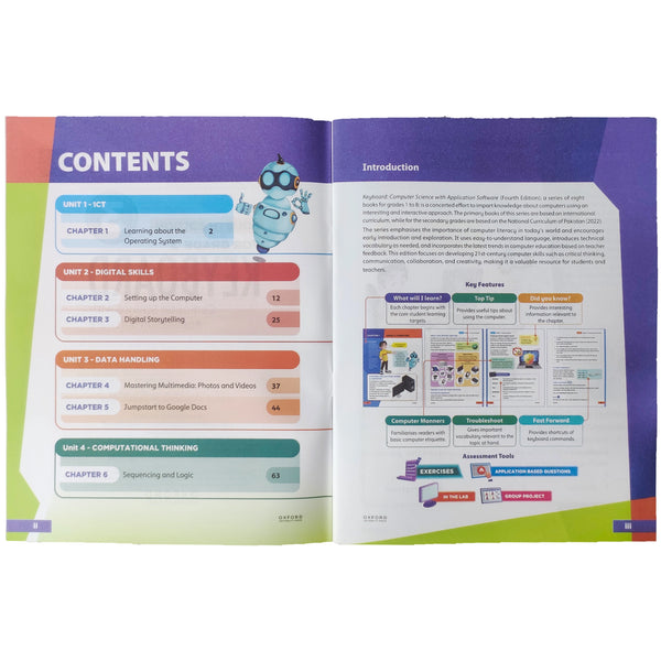 Keyboard Computer Book 3 Oxford - Saleemi Book Depot in pakistan