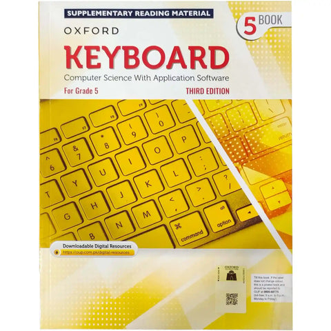 Keyboard Computer Book 5 Oxford - Saleemi Book Depot in pakistan