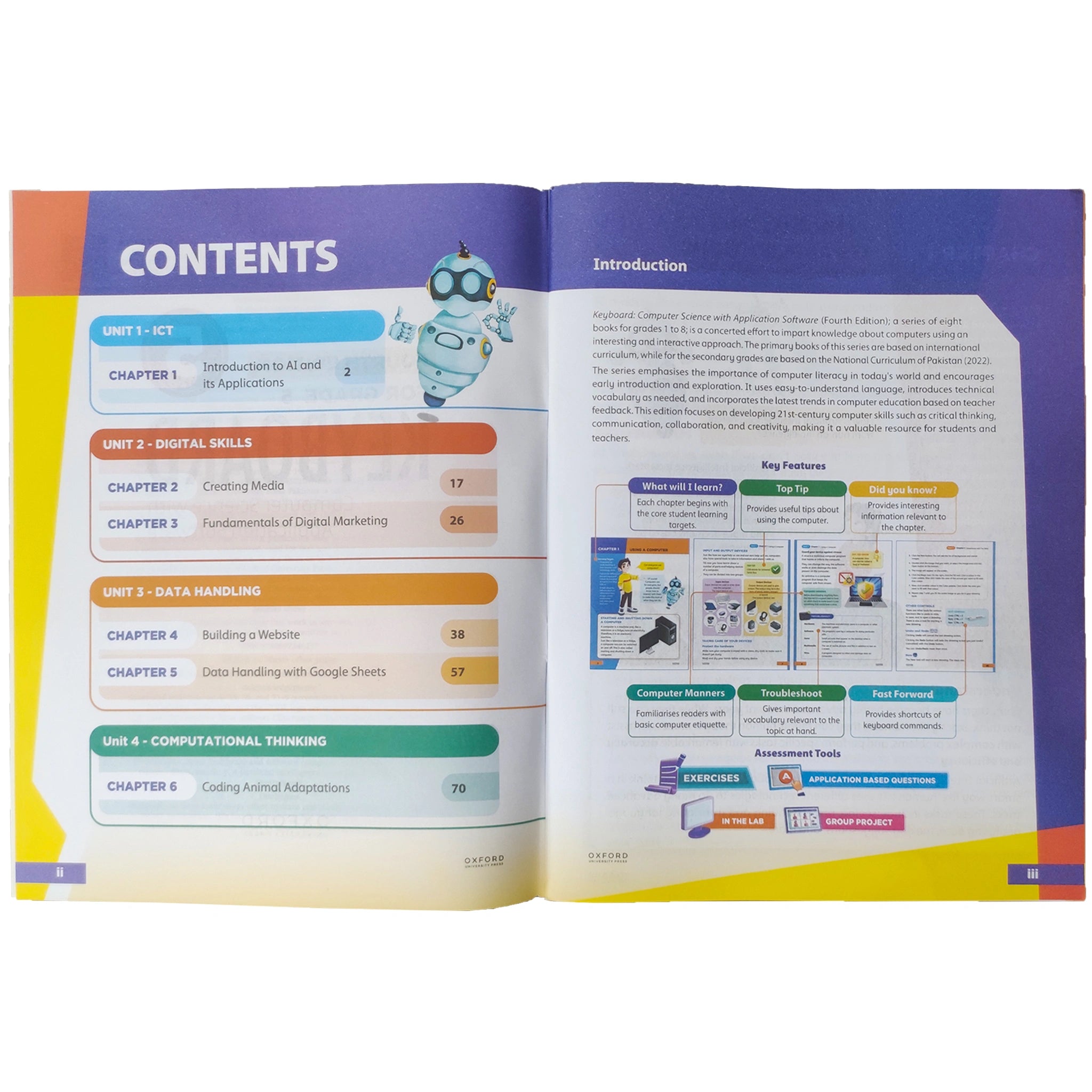 Keyboard Computer Book 5 Oxford - Saleemi Book Depot in pakistan