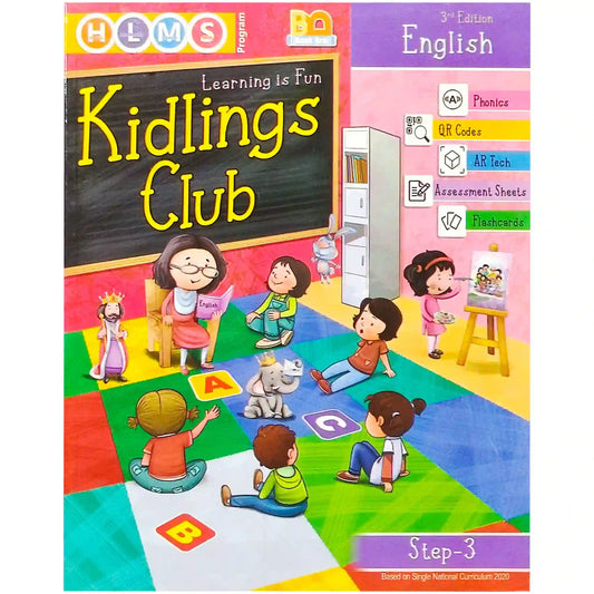 Kidlings Club English Step 3 SNC 1B289 AlBakio - Saleemi Book Depot in pakistan