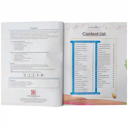 Kidlings Club Math Step 2 SNC 1B287 AlBakio - Saleemi Book Depot in pakistan